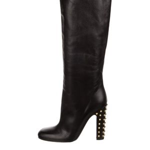 Gucci JacquelyneTall Blk Boot 39.5